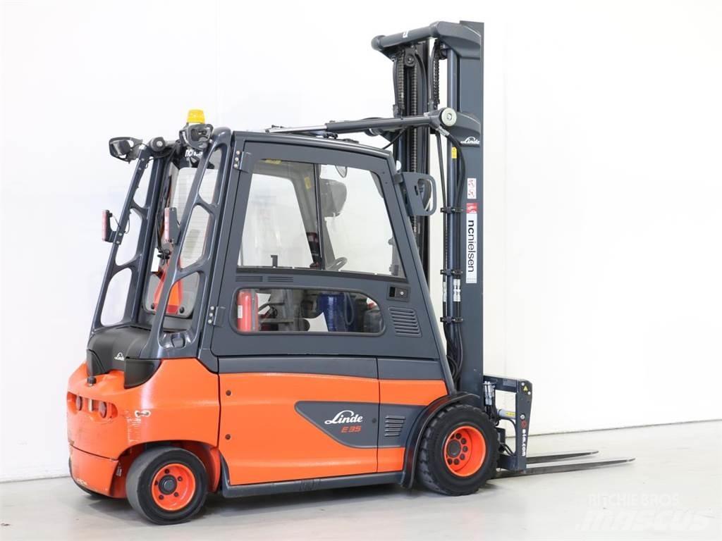 Linde E35L/387-01 电动叉车