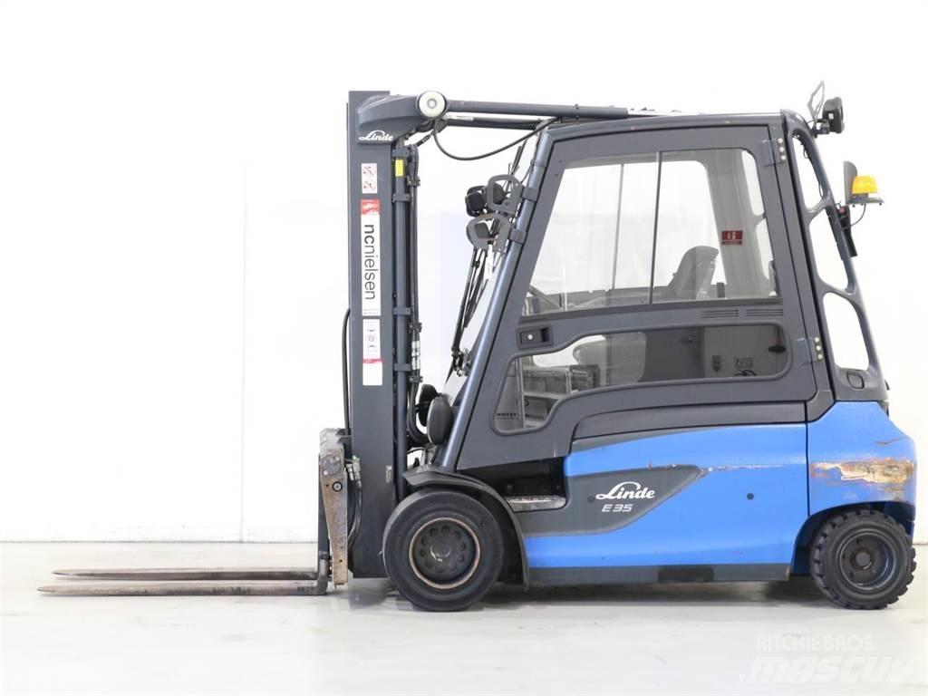 Linde E35L/387-01 电动叉车