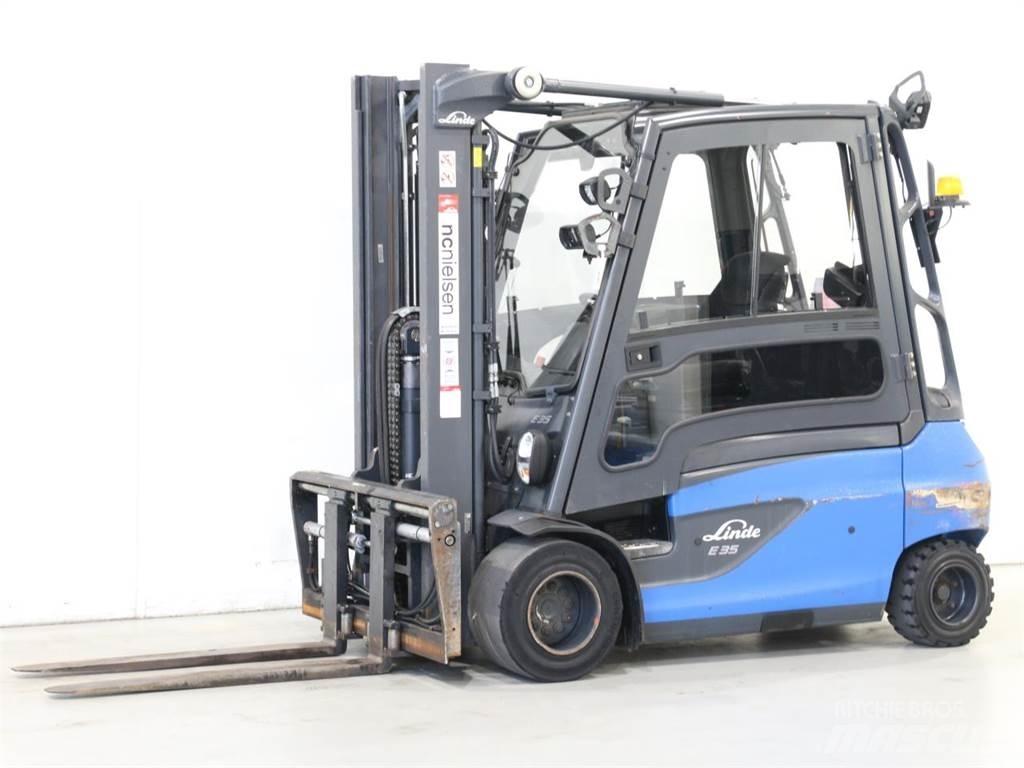 Linde E35L/387-01 电动叉车