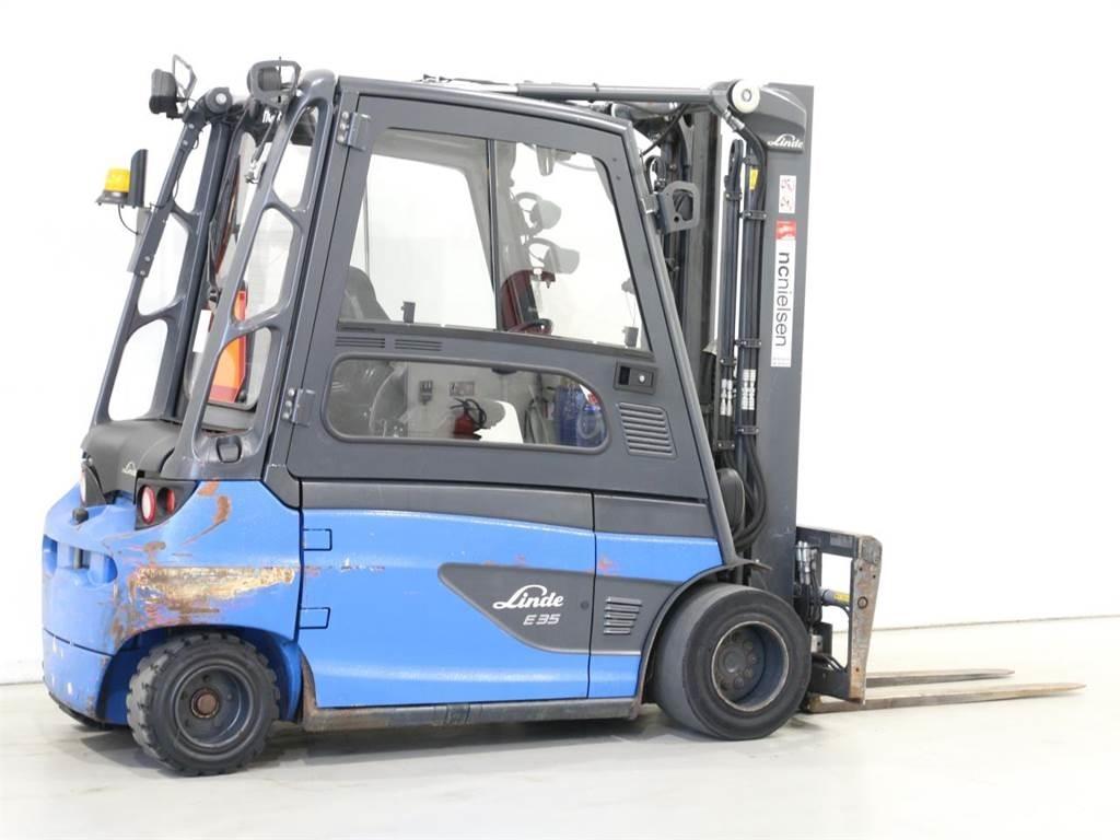 Linde E35L/387-01 电动叉车