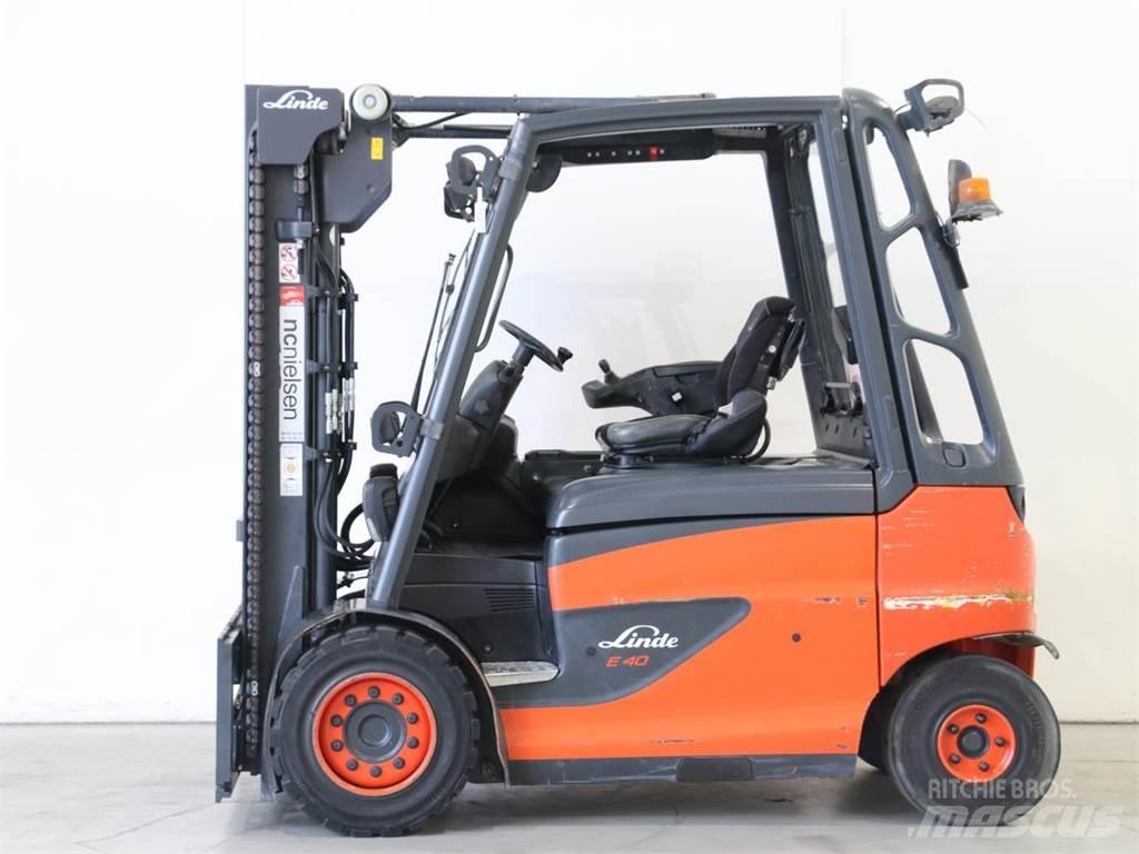 Linde E40/600H/388 电动叉车