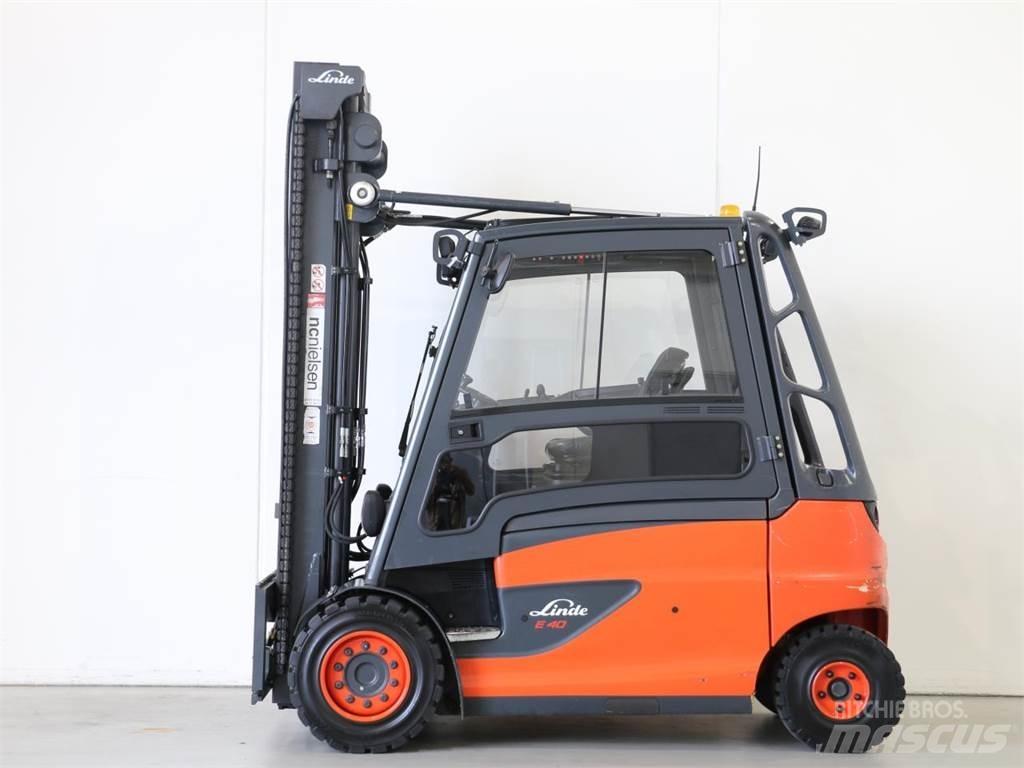 Linde E40/600HL/388 电动叉车