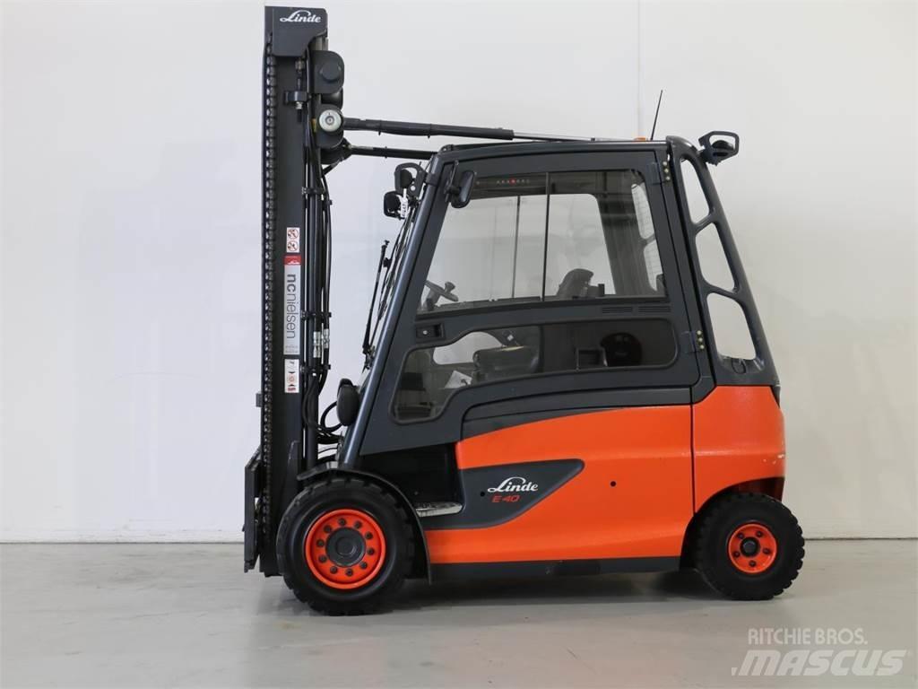 Linde E40/600HL/388 电动叉车