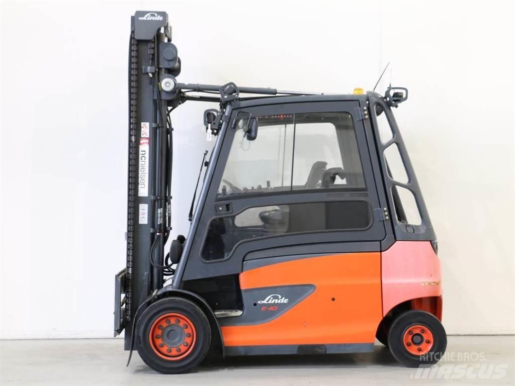 Linde E40/600HL/388 电动叉车