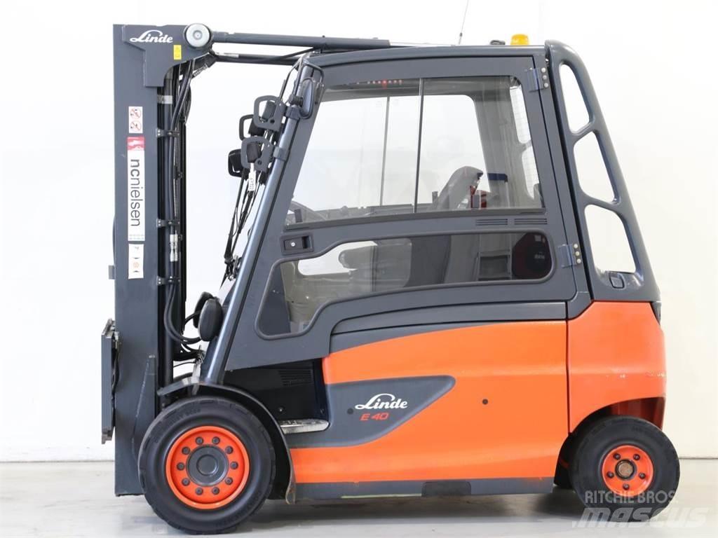 Linde E40/600HL/388 电动叉车
