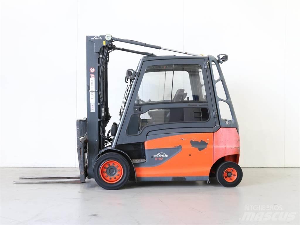Linde E40/600HL/388 电动叉车