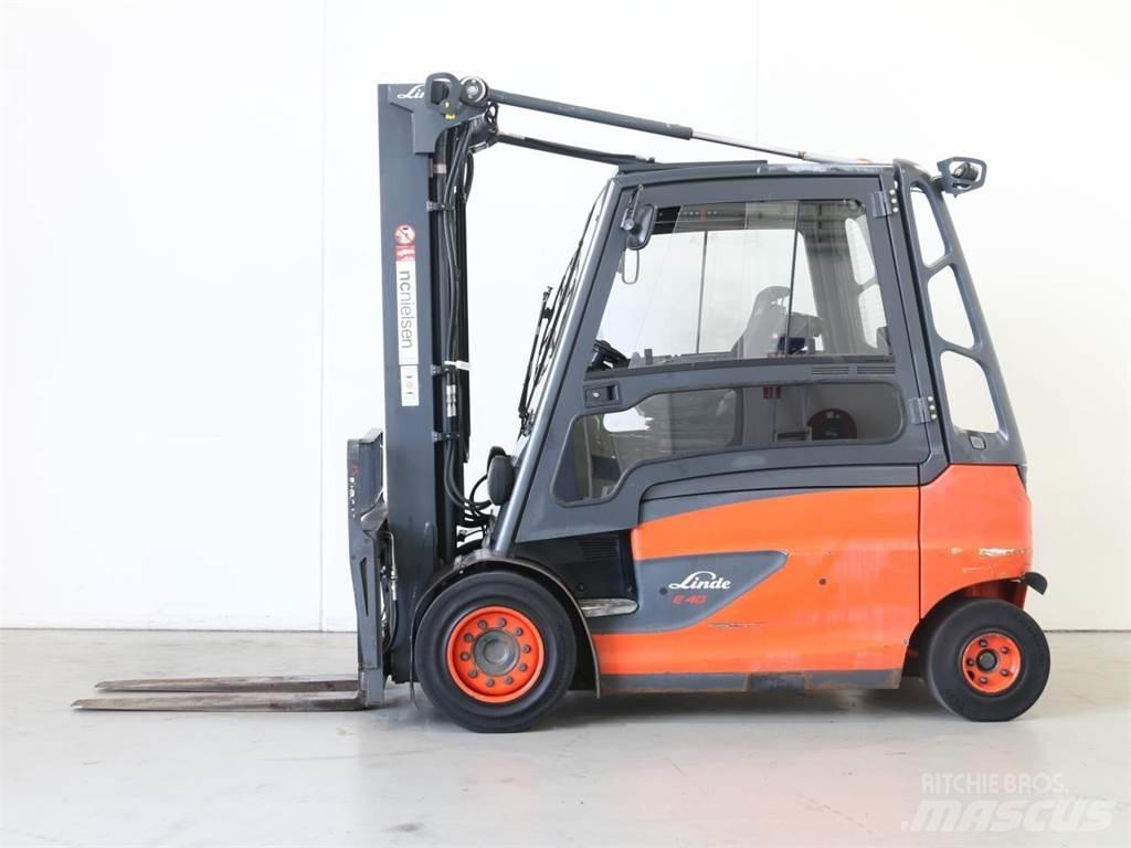 Linde E40/600HL/388 电动叉车