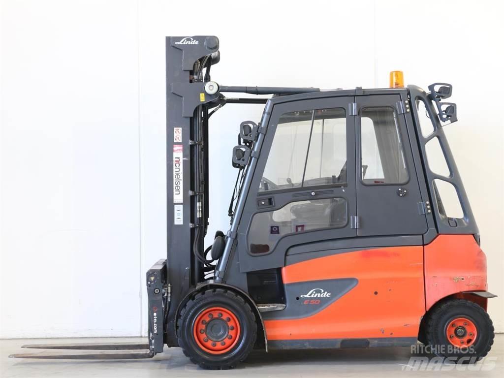 Linde E50/600HL/388 电动叉车