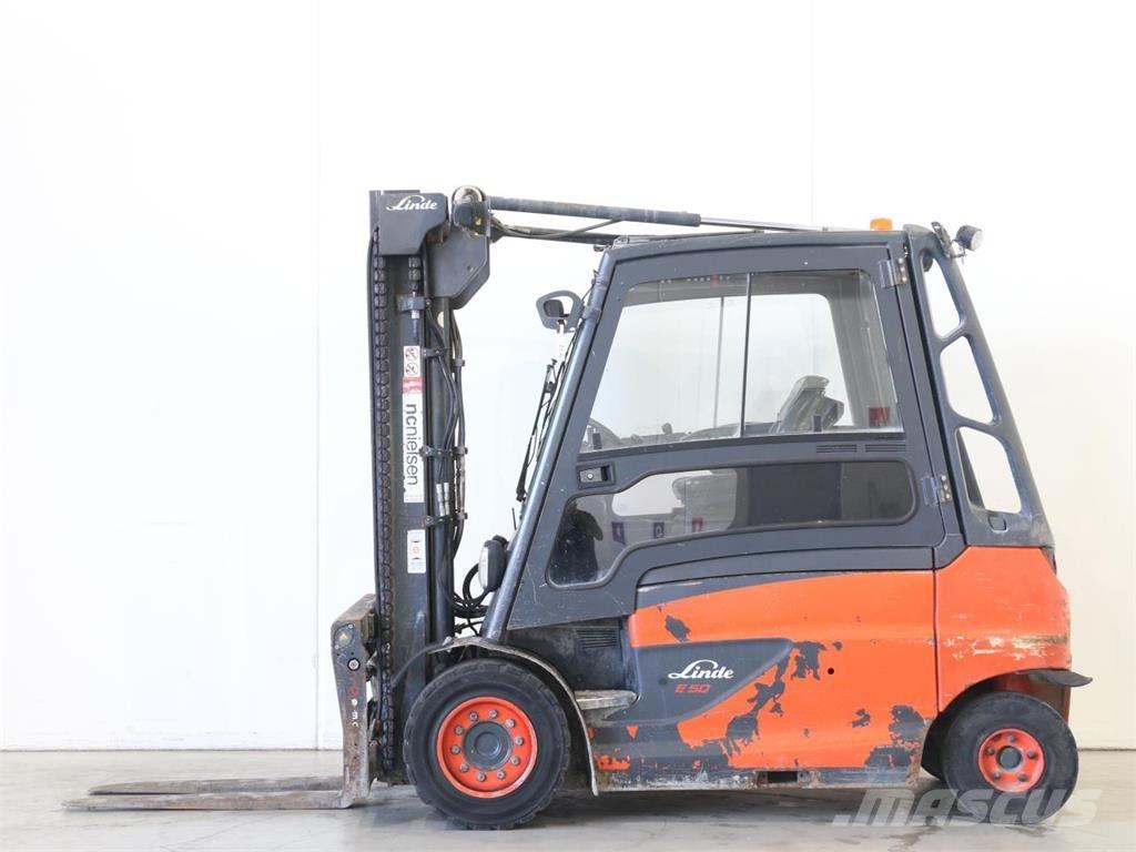 Linde E50/600HL/388 电动叉车
