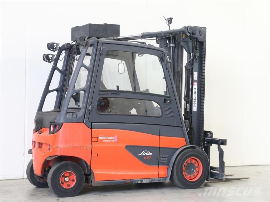 Linde E50HL/388 电动叉车