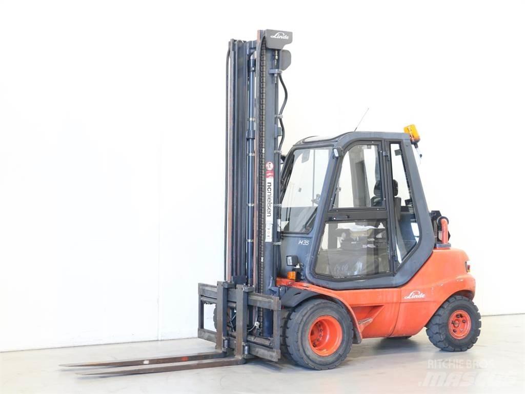 Linde H35D/351-03 柴油叉车