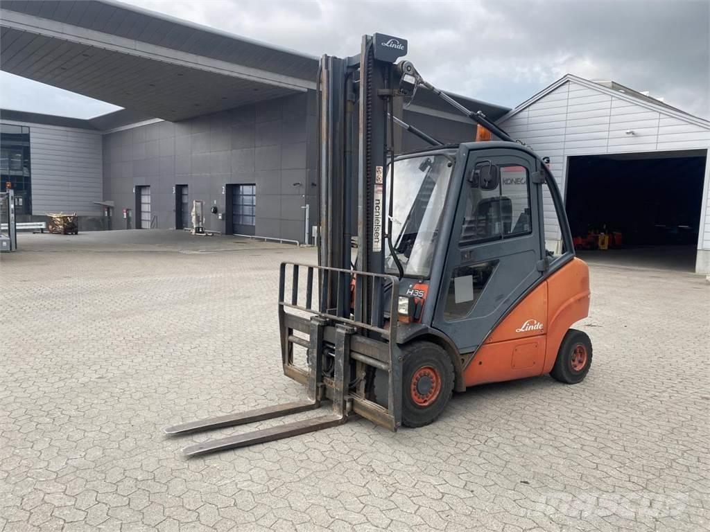 Linde H35D/393-01 柴油叉车