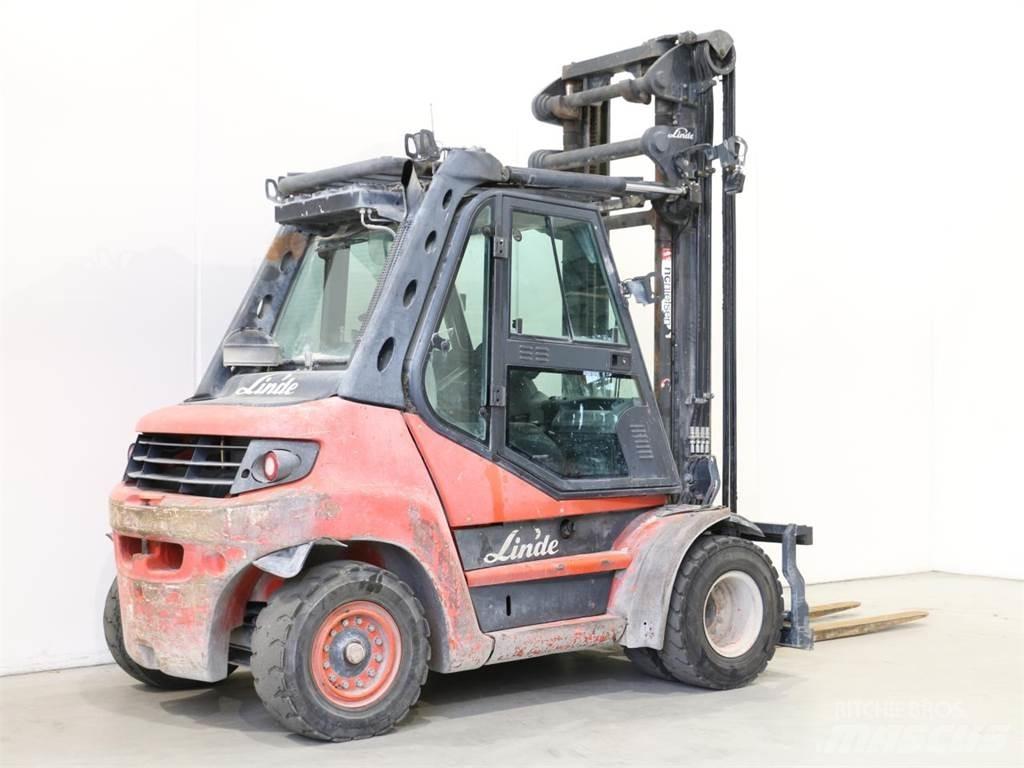 Linde H80D/396-01 柴油叉车
