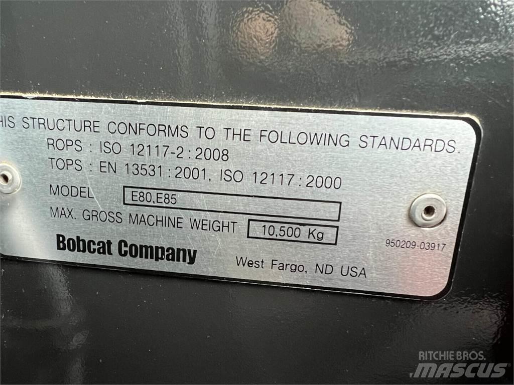 Bobcat E85 履带挖掘机