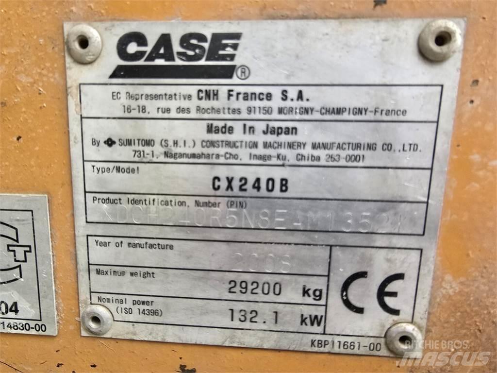 CASE CX 240 B 履带挖掘机