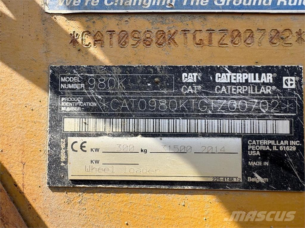 CAT 980 K 轮式装载机