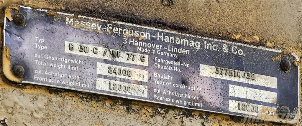 Hanomag 77C 轮式装载机