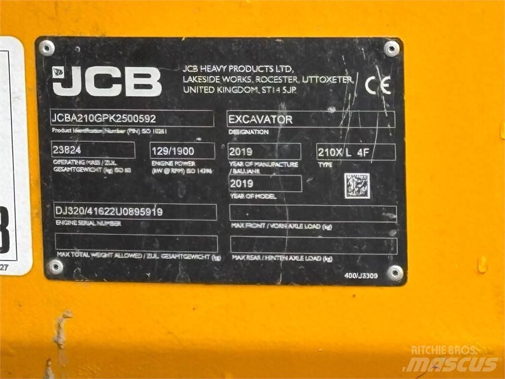 JCB 210 X L 4F 履带挖掘机