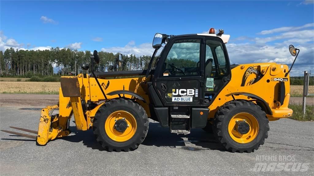 JCB 540-170 伸缩臂叉装车|叉装车