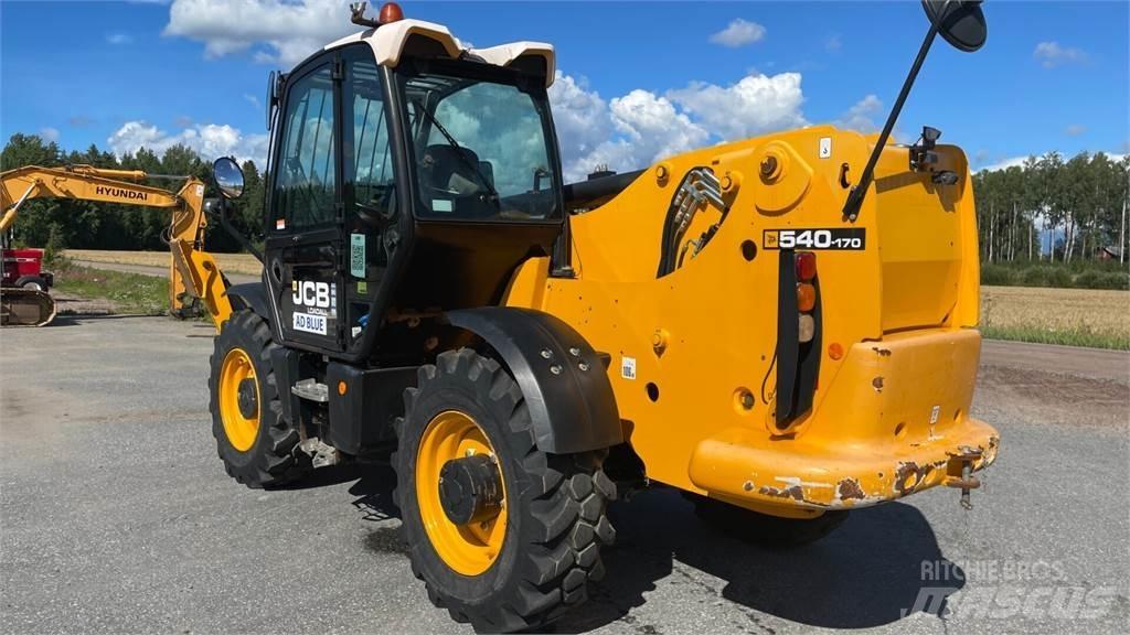 JCB 540-170 伸缩臂叉装车|叉装车