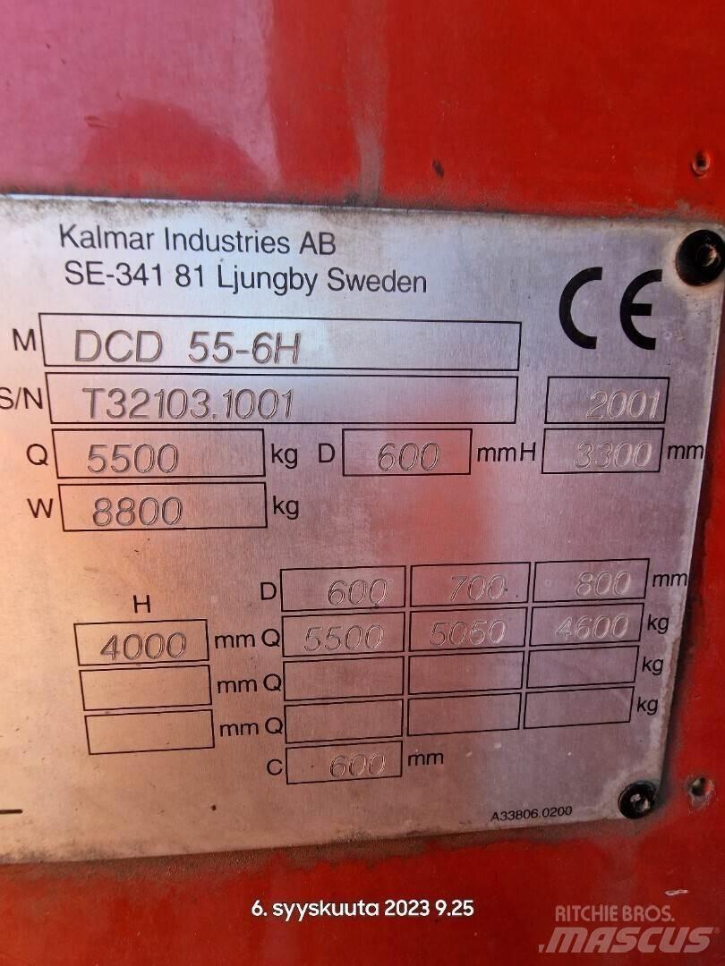 Kalmar DCD 55-6H 柴油叉车