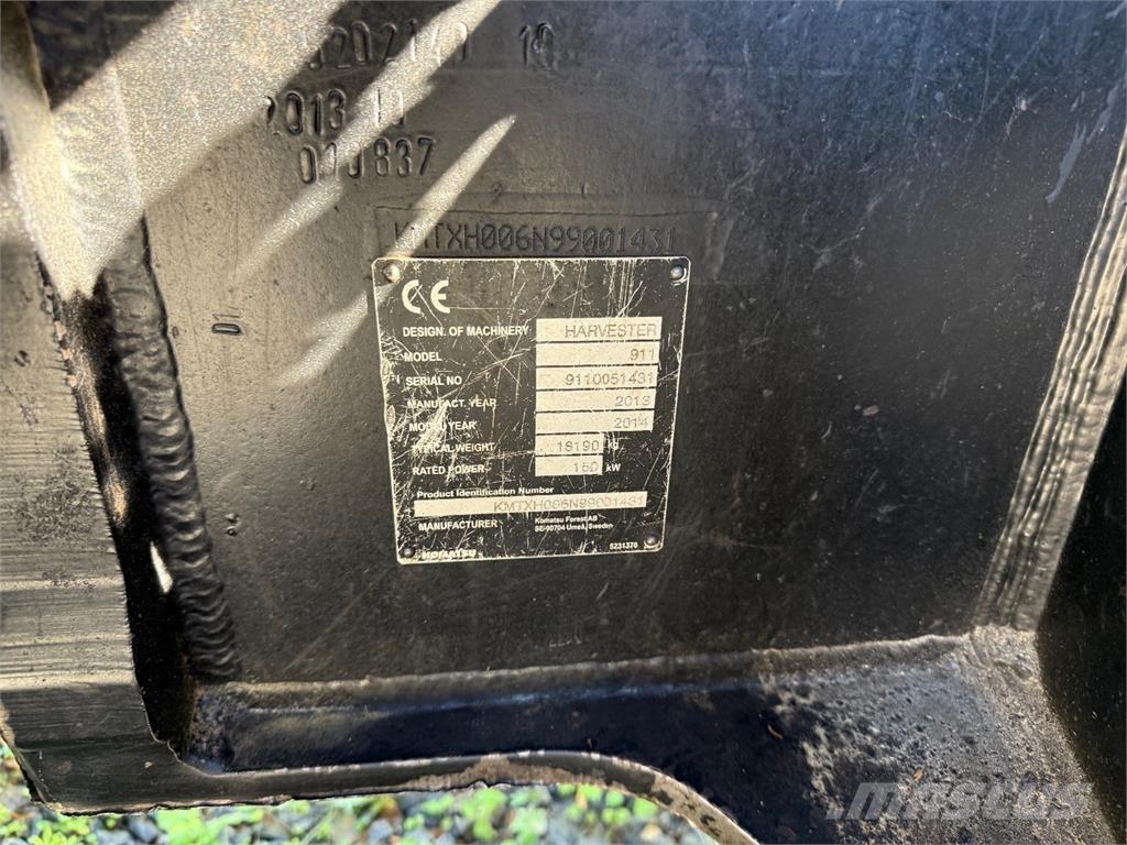 Komatsu 911.5 收割机