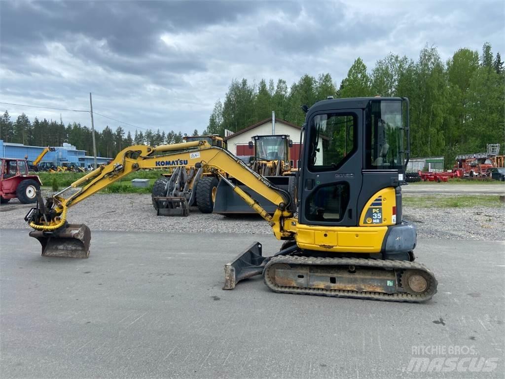 Komatsu PC 35MR-2 小型挖掘机