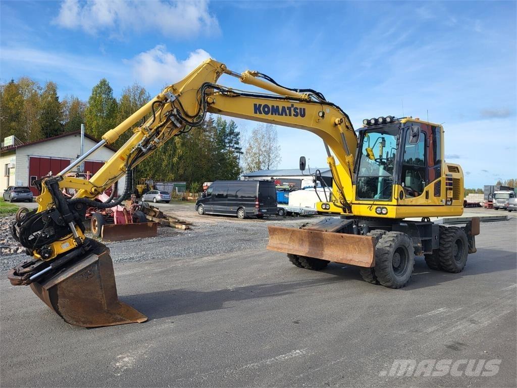 Komatsu PW 148-10 轮式挖掘机