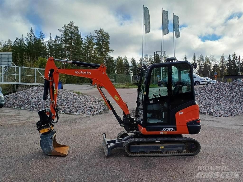 Kubota KX 030-4 小型挖掘机