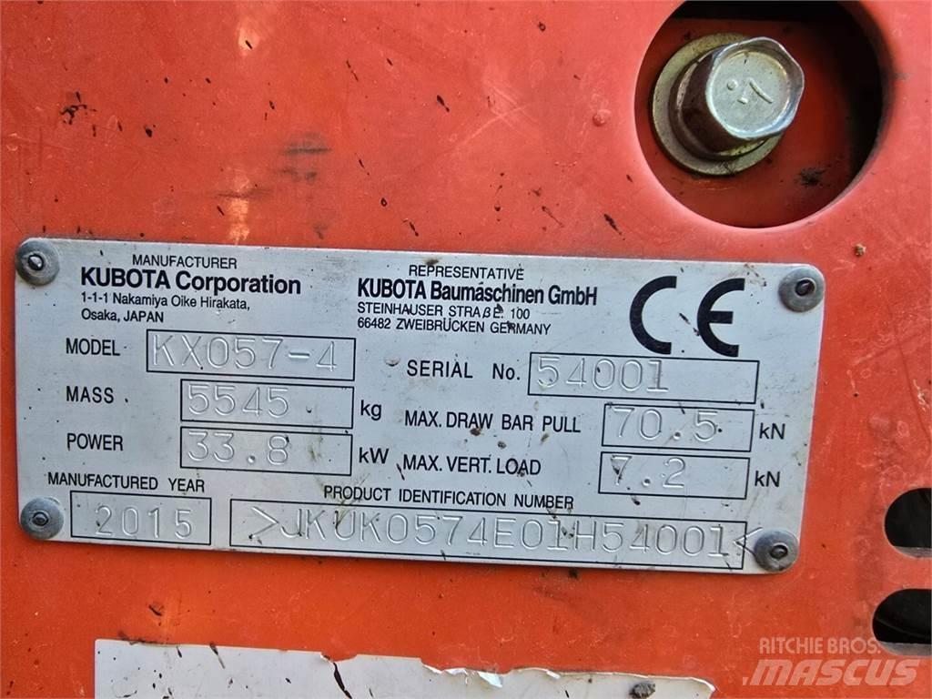 Kubota KX 057-4 履带挖掘机