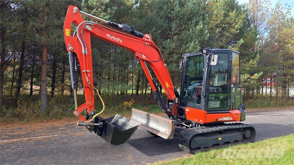 Kubota KX060-5 小型挖掘机