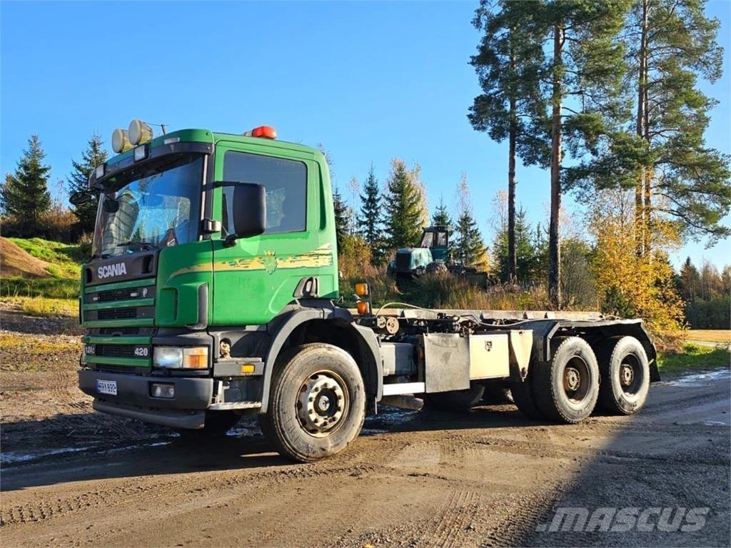 Scania 124C 6X4 工程吊钩车