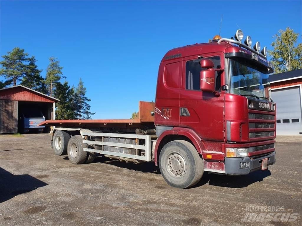 Scania 144G 460 工程吊钩车