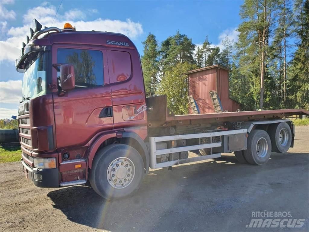 Scania 144G 460 工程吊钩车