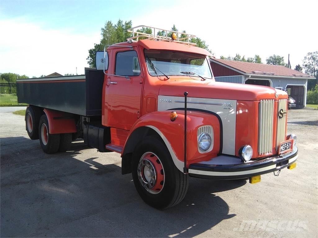 Scania LS 110 S 平板栏板货车