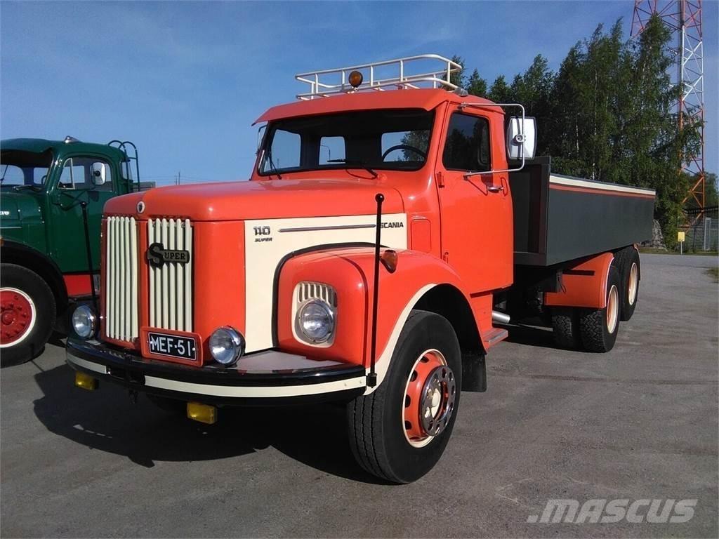 Scania LS 110 S 平板栏板货车