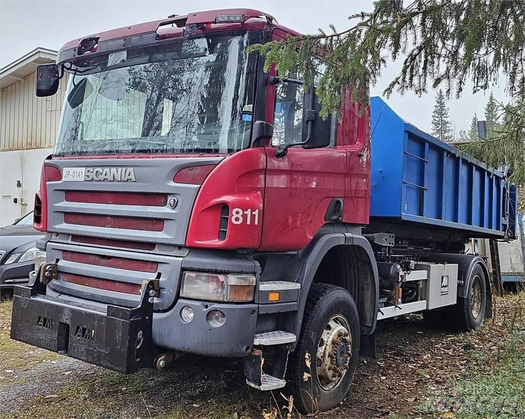Scania P340 4x4 工程吊钩车