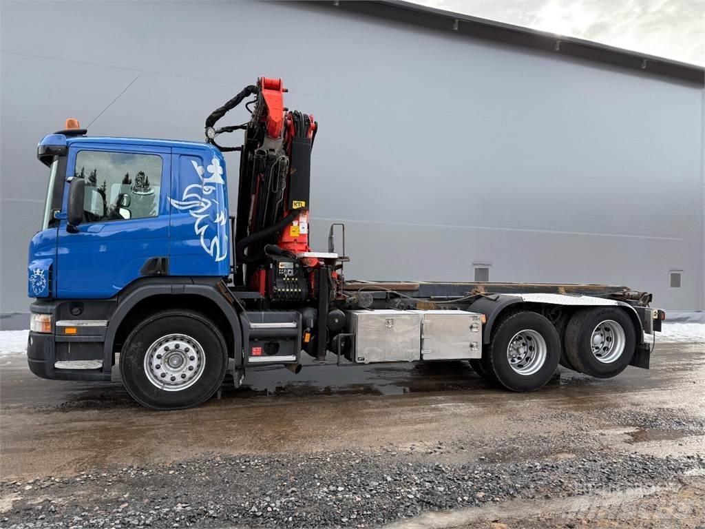 Scania p380 起重车
