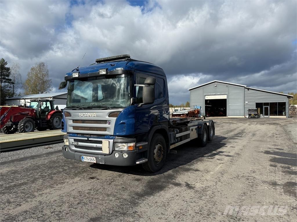 Scania P420 6x2 工程吊钩车