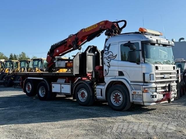 Scania R124G 起重车