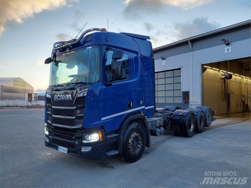Scania R580 平板车