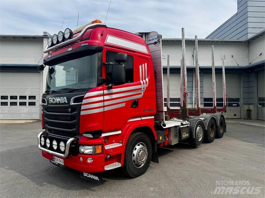 Scania R730 8x4 木材运输车