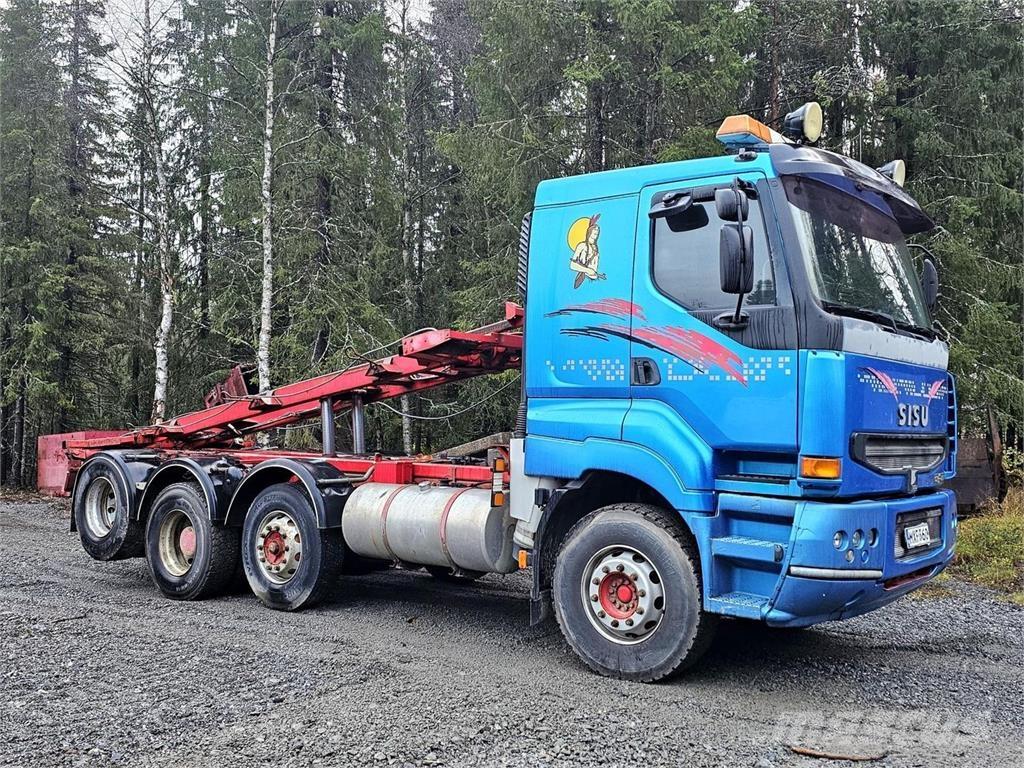 Sisu E12M 8X2 工程吊钩车