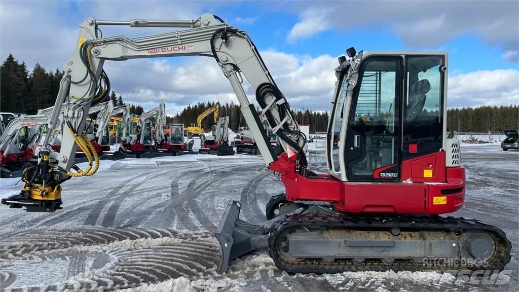 Takeuchi TB280FR 中型挖掘机