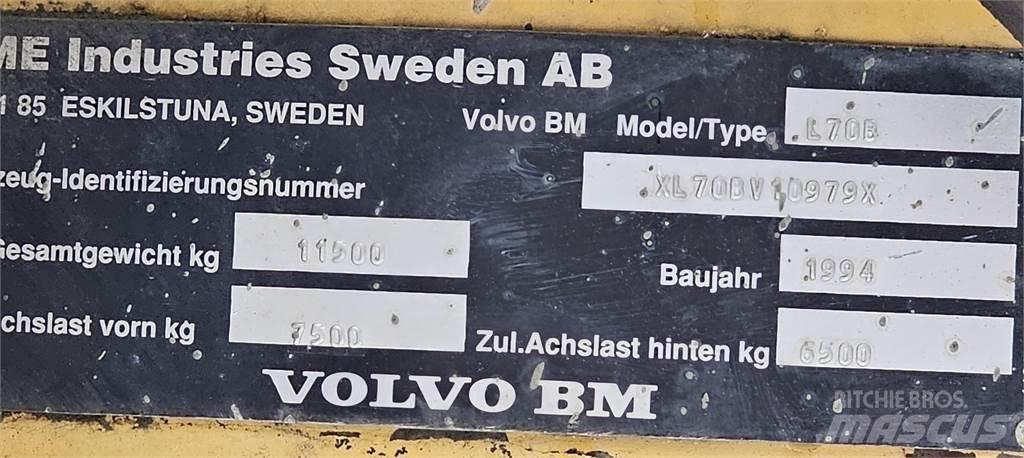 Volvo BM L 70 B 轮式装载机