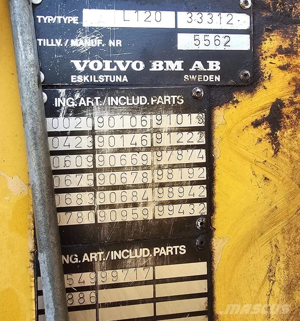 Volvo BM L120 轮式装载机