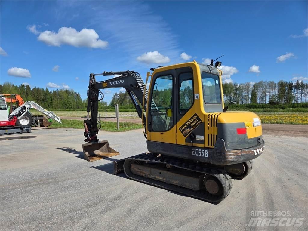 Volvo EC55B 小型挖掘机