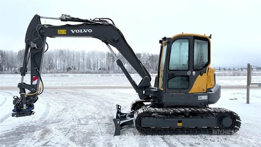 Volvo ECR88D 中型挖掘机