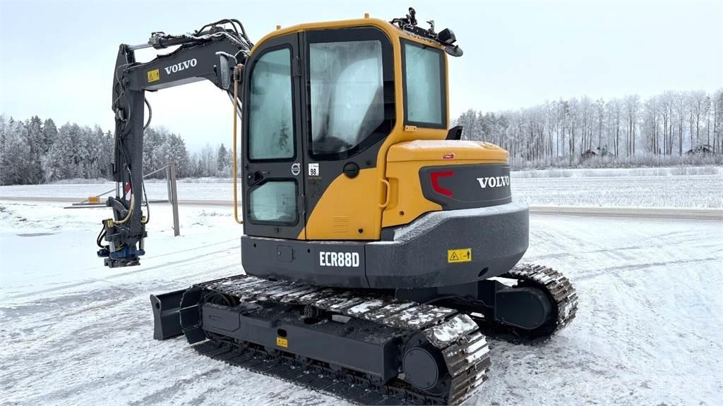 Volvo ECR88D 中型挖掘机