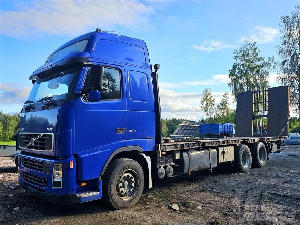 Volvo FH12 6x2 平板栏板货车